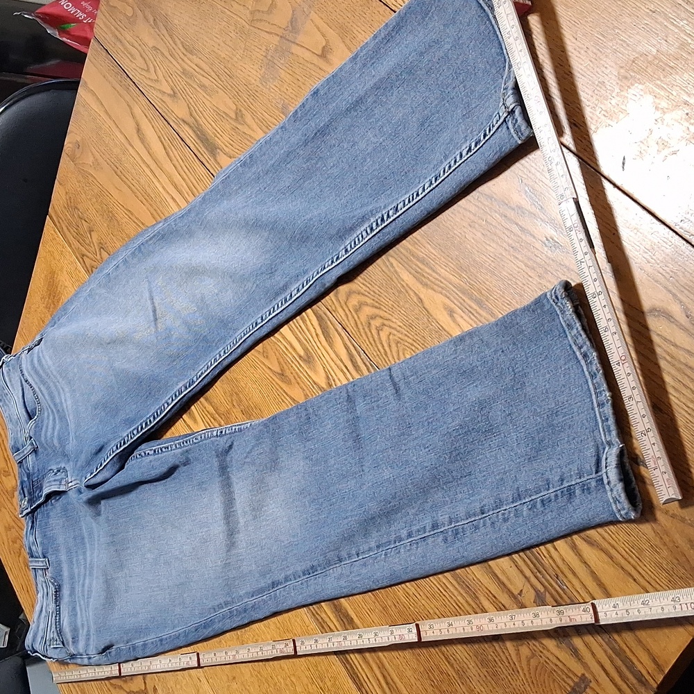 SILVER Jeans Mens BLUE 32 X 33 SUKI Preowned Denim Used Straight Legs Pants